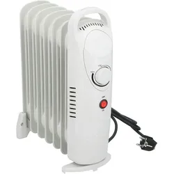 Alpina Ölradiator zum Heizen, Heizkörper, Weiss