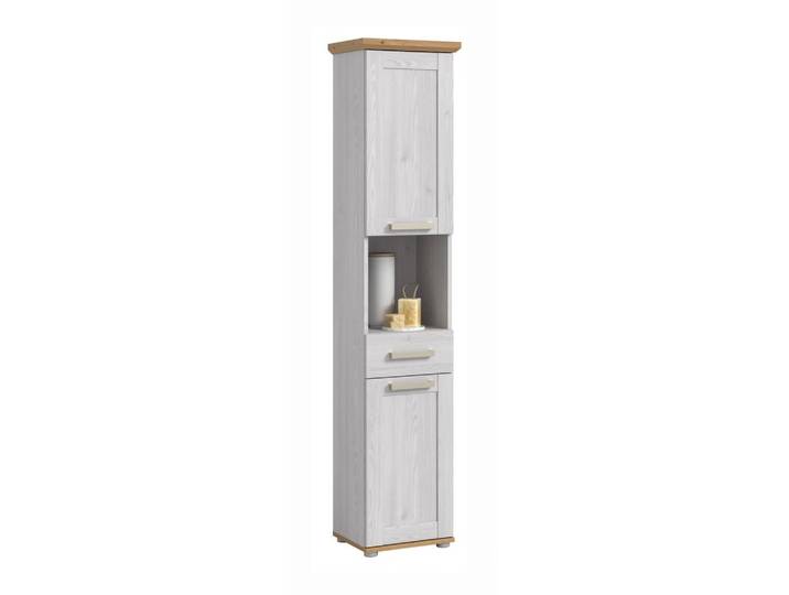 Hochschrank Verona Eiche Dekor /Lärchefarben B: 39cm