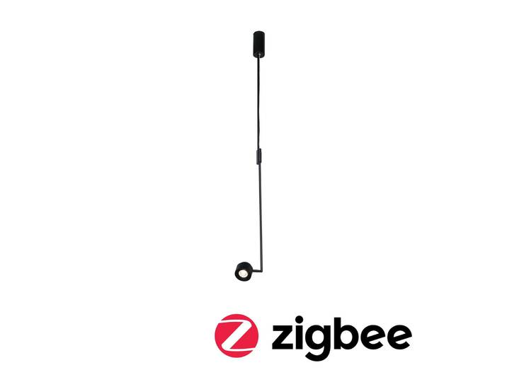 Puric Pane Deckenleuchte Zigbee Dim. Schwarz - Paulmann - Wohnzimmer - Modern - Kunststoff - Einflammig
