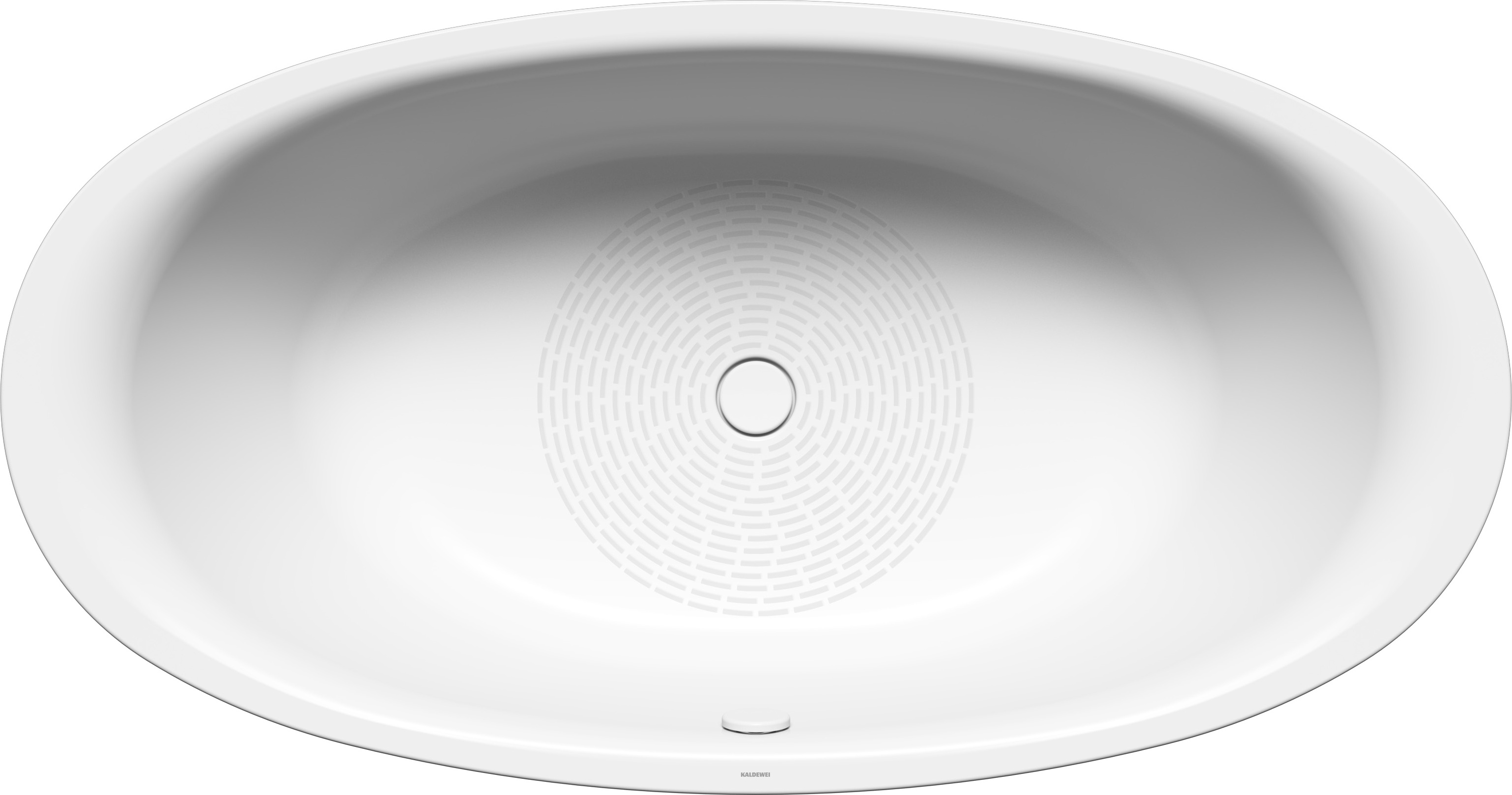 KALDEWEI Badewanne ELLIPSO DUO OVAL schwarz