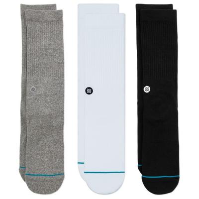 Stance - Icon 3 Pack - Multifunktionssocken 43-46 | EU 43-46 grau