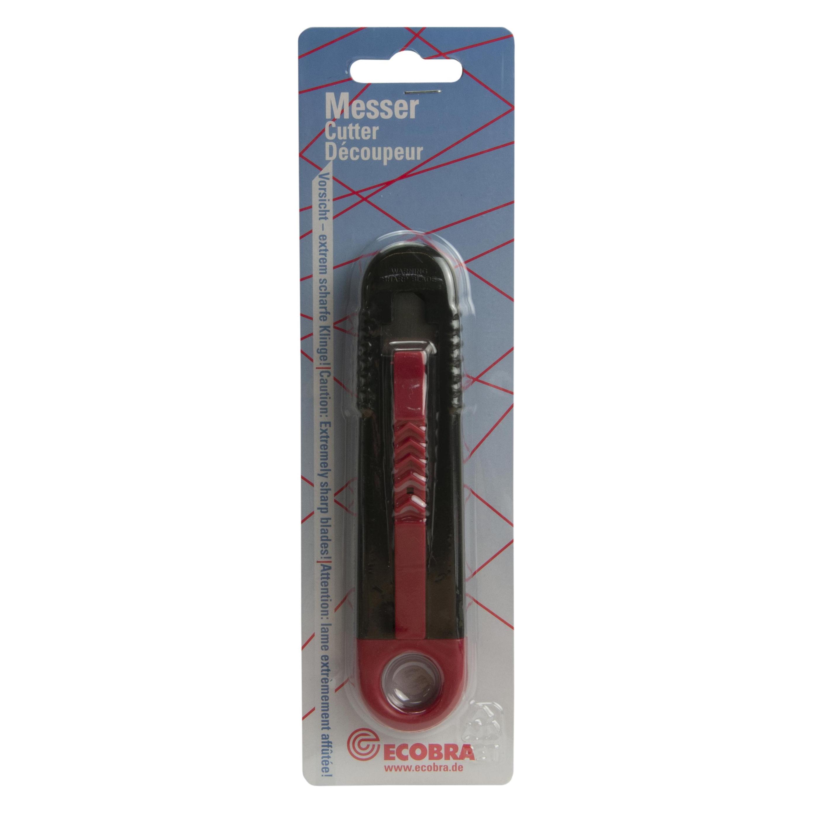 Ecobra Sicherheits-Cutter Universal schwarz, Ausführung: Trapezklinge (Cutter) (770340)