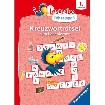 Leserabe Rätselspaß - Kreuzworträtsel zum Lesenlernen (1. Lesestufe), Taschenbuch von Martine Richter, Ravensburger Verlag GmbH, 978-3-473-48988-6