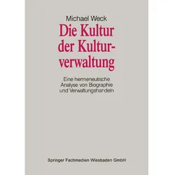 Die Kultur der Kulturverwaltung, Fachbücher