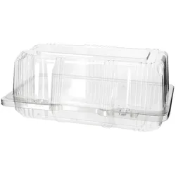 MONOUSO - Klappbox PET für Gebäck 18x9,5x8cm (220 Stück)