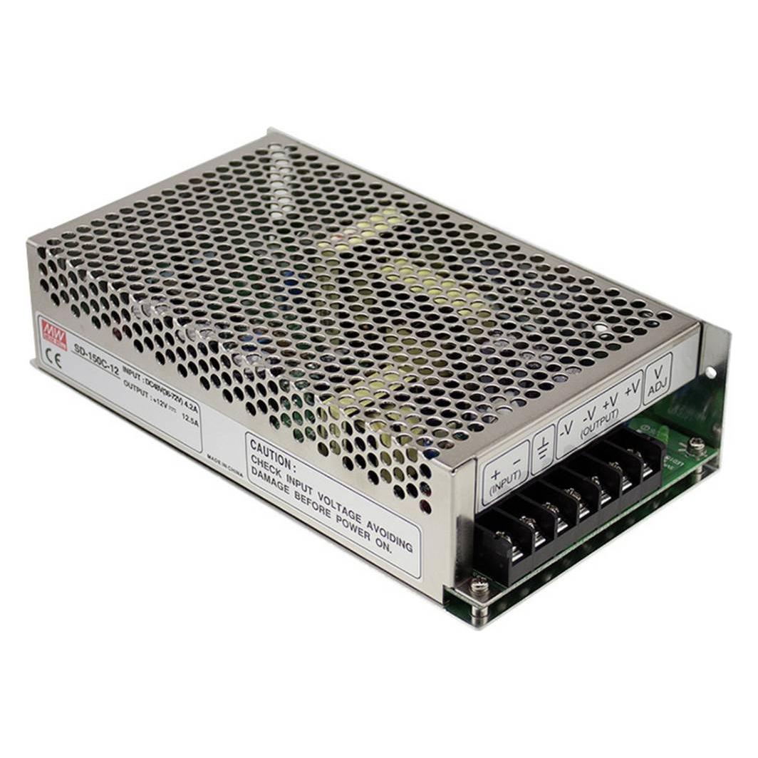 MeanWell SD-150C-12 DC/DC-Wandler 150 W Anzahl Ausgänge 1 x Inhalt 1 St. (SD-150C-12)