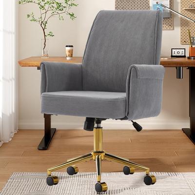Ergonomic Mid-Back Office Chair, Liftable for Comfortable Support