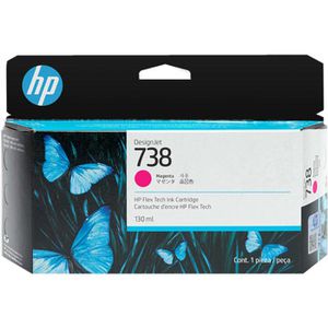 HP Tinte 738, 498N6A magenta, 130ml
