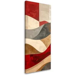 LEINWANDBILD 3D und geometrisch 40x120cm