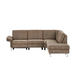 Diva Ecksofa  Diva , braun , Maße (cm): B: 275 H: 100 T: 235.0