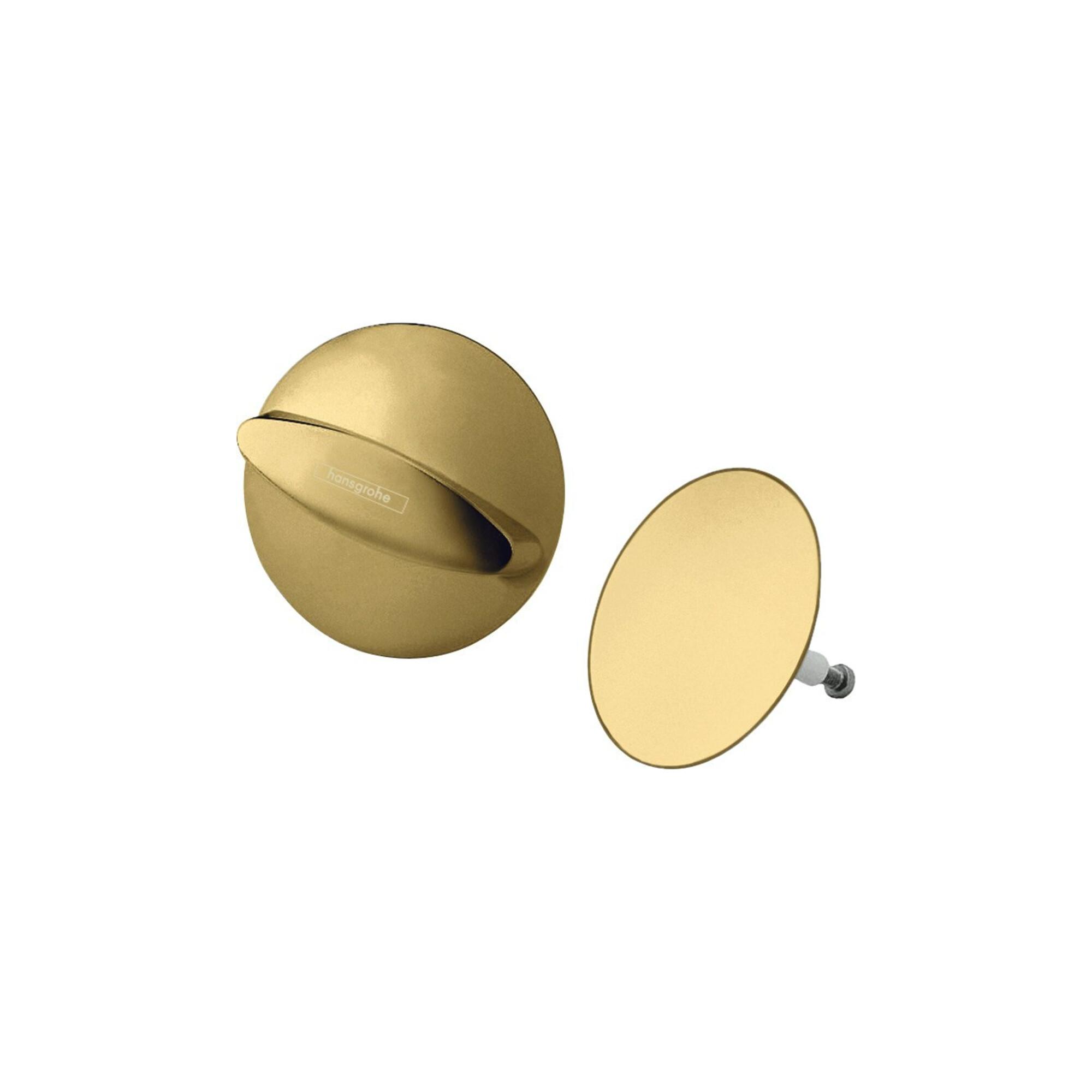 hansgrohe Fertigmontageset Flexaplus Ab-/Überlaufgarnitur, pol. gold optic (58185990)