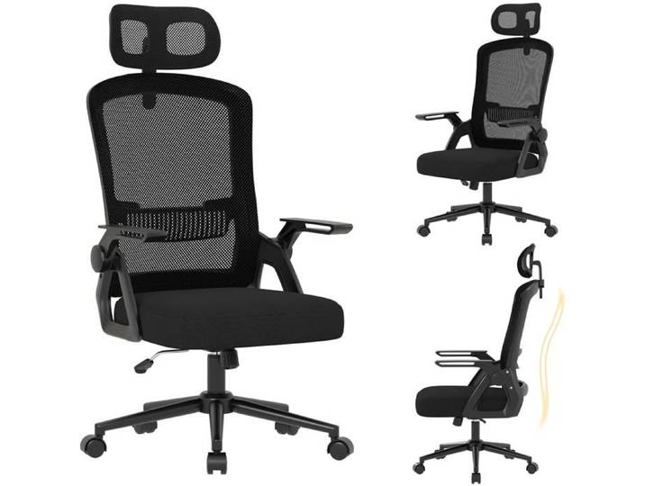 naspaluro Ergonomic Office Chair with Adjustable Headrest