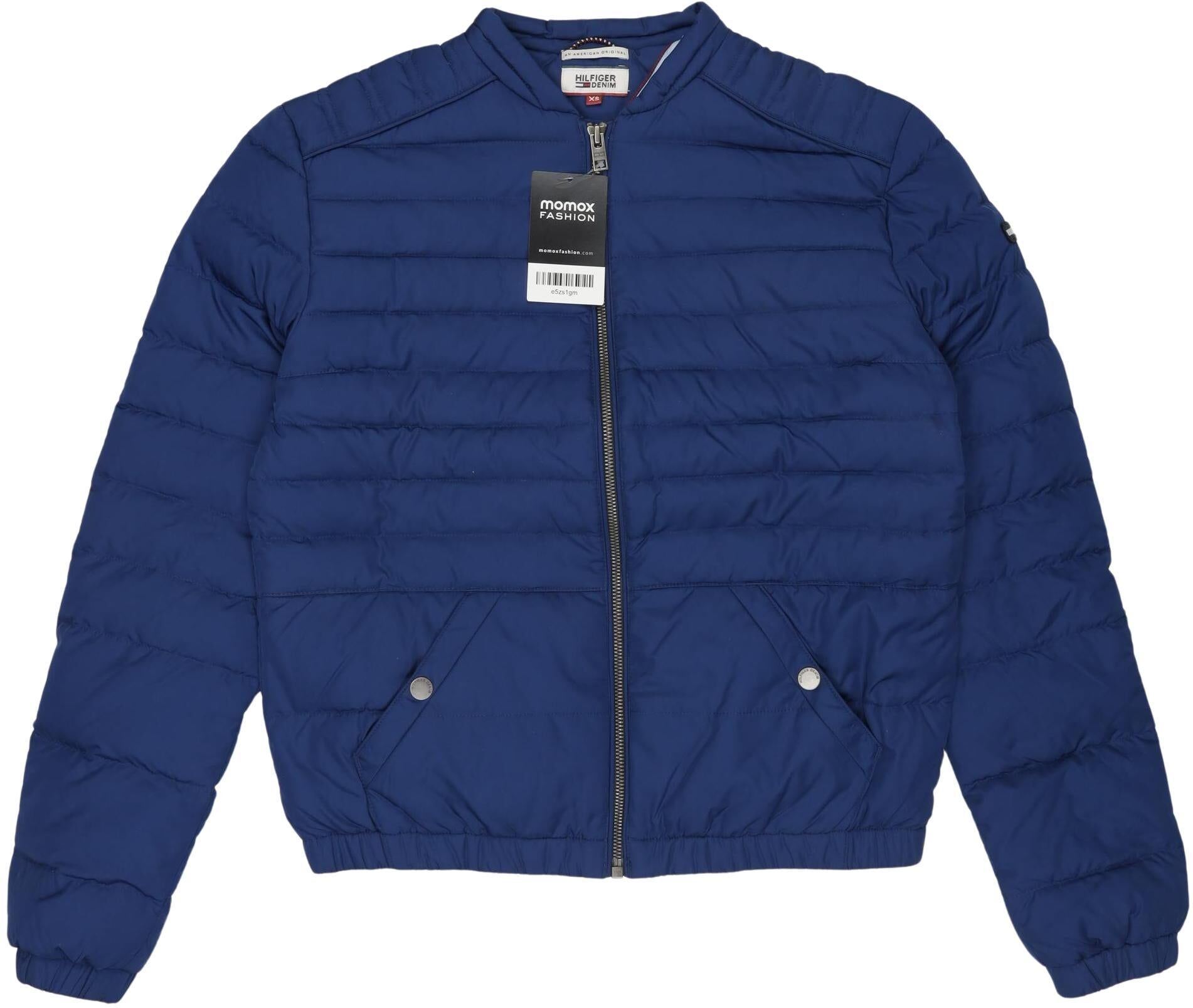 Hilfiger Denim Mädchen Jacke oder Mantel, Marineblau, Gr. XS, Synthetik / Daunen - Second Hand