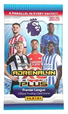 Panini Premier League 2025 verzameling kaarten met 8 verrassingskaarten
