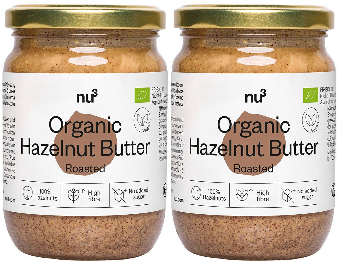 nu3 Hazelnut Butter - roasted x2 2x250 g Creme