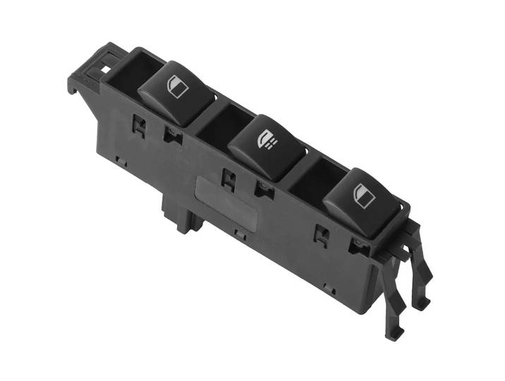 Boutons de commutation de lève-vitre électrique de commutateur de lève-vitre électrique de voiture en plastique compatibles pour 3er E46 remplace 61316902183