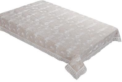 Violet Linen Fontainebleau Abstract Swirl Pattern Tablecloths