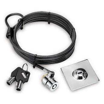 Hamlet Tablet Pc Lock Sicherheitskabel mit Schlüsselsperre für Tablet, TV und Monitor 200 cm (XNBTLOCK20K)