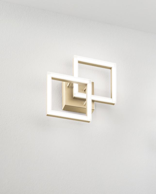 Fabas Luce LED-Deckenleuchte Bard Gold matt 3394-28-225 8019282545729