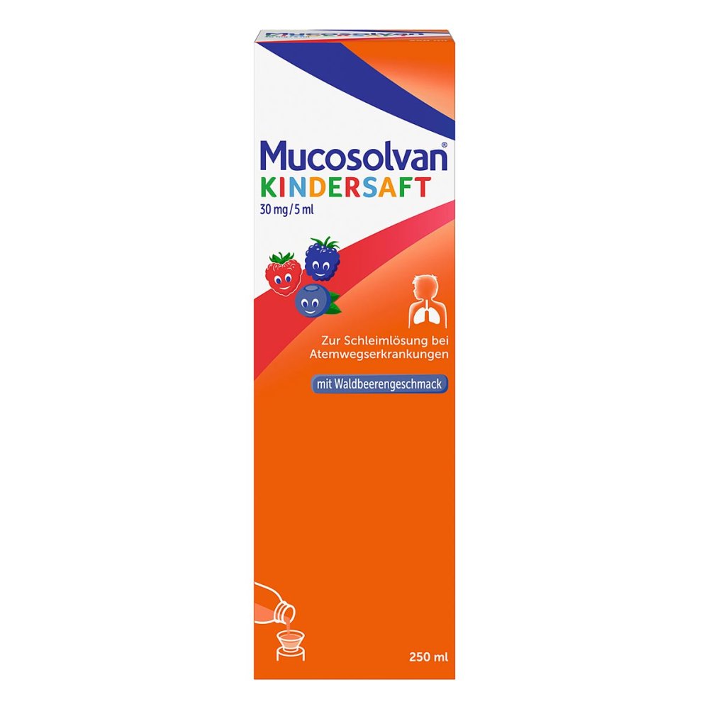 A. Nattermann & Cie GmbH Mucosolvan Kindersaft, Hustenlöser mit Ambroxol 02808002