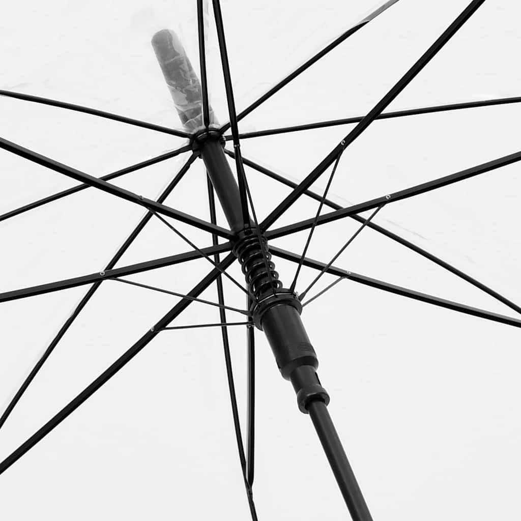 vidaXL Parapluie Transparent 100 cm