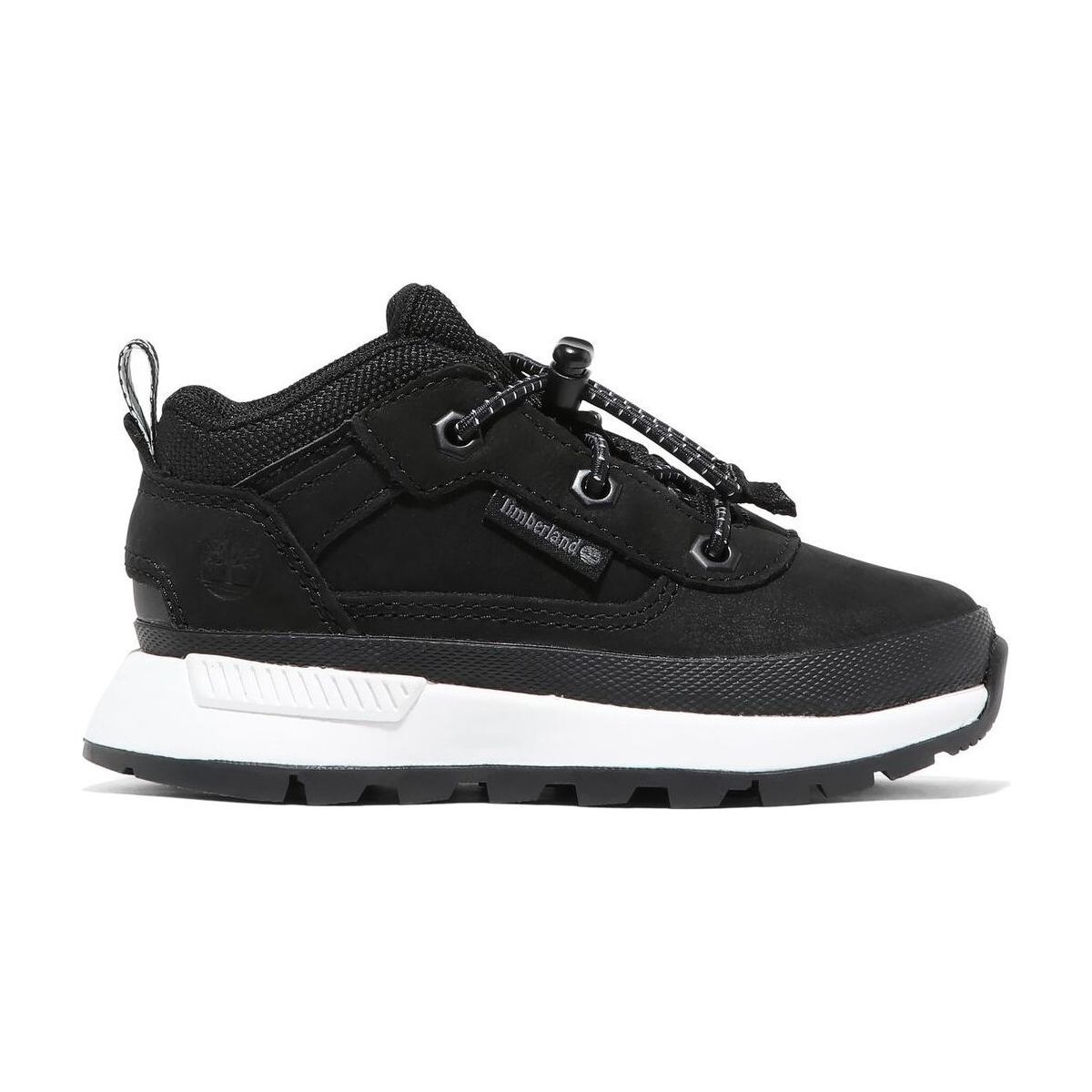 Timberland Kids Low Bungee Sneaker jet black 5.5 TB0A2GHZ0151-5.5
