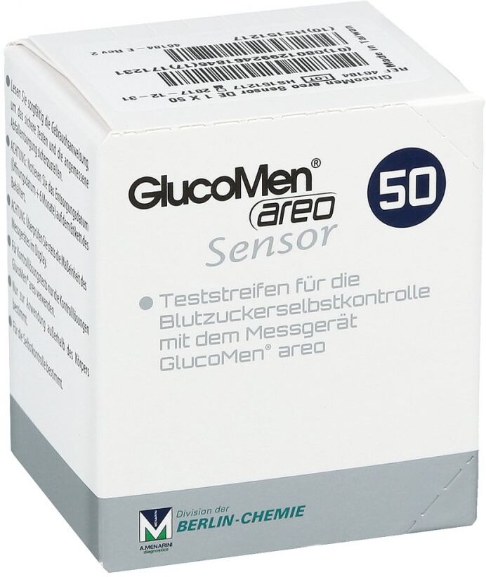 Glucomen areo Sensor Teststreifen
