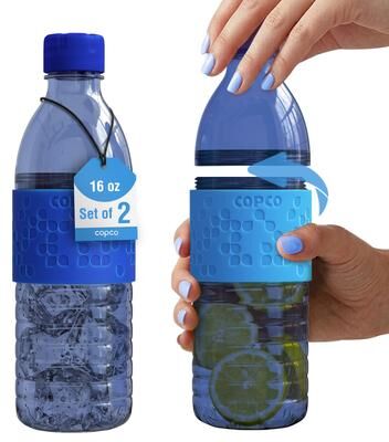 Copco Hydra Tritan Water Bottle Set of 2 BPA Free