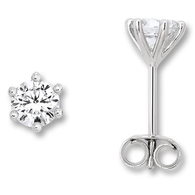 Paar Ohrhänger ONE ELEMENT "Zirkonia Ohrringe Ohrstecker aus 925 Silber", silber, Ohrringe, Damen, Damen, Silber 925 (Sterlingsilber), Kleines Statement – persönlich, stilvoll, alltagstauglich