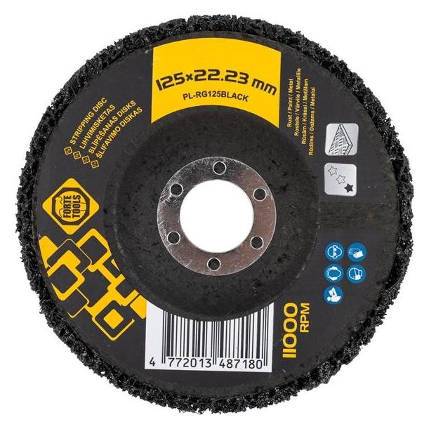 Forte tools Sanding Disc 125mm Black (67013089)
