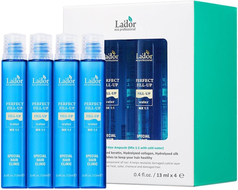 La'dor Perfect Hair Fill-Up soin concentré intense pour cheveux abîmés et fragiles 4x13 ml
