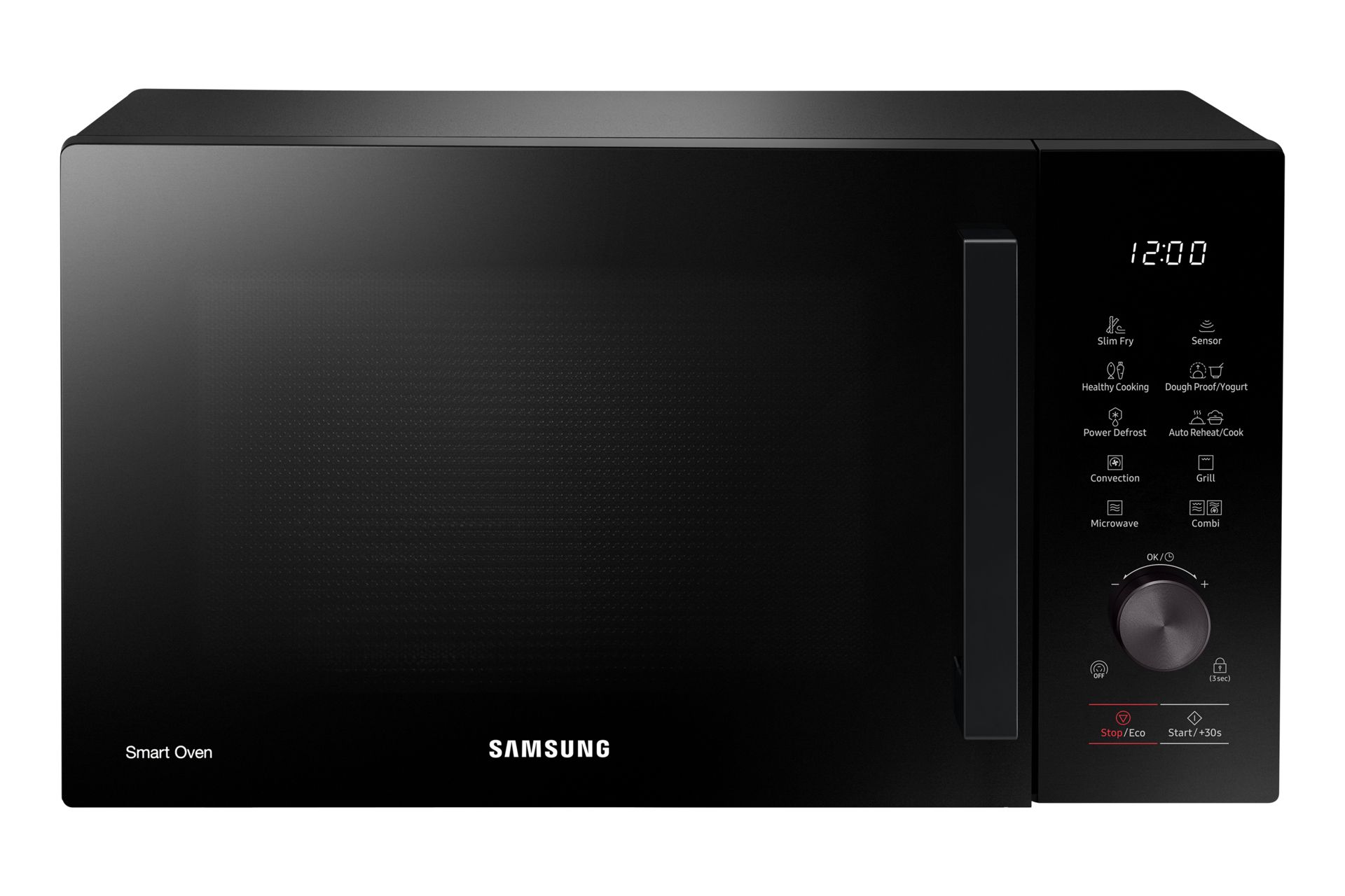 Samsung MC28A5137CK Freistehende Mikrowelle 900 W Größe: mittel 6 Stufen Grill (Schwarz) MC28A5137CK/E1