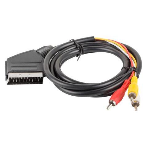 Lanberg CA-EURC-10CC-0018-BK (1.80 m, Cinch Kabel) (CA-EURC-10CC-0018-BK)