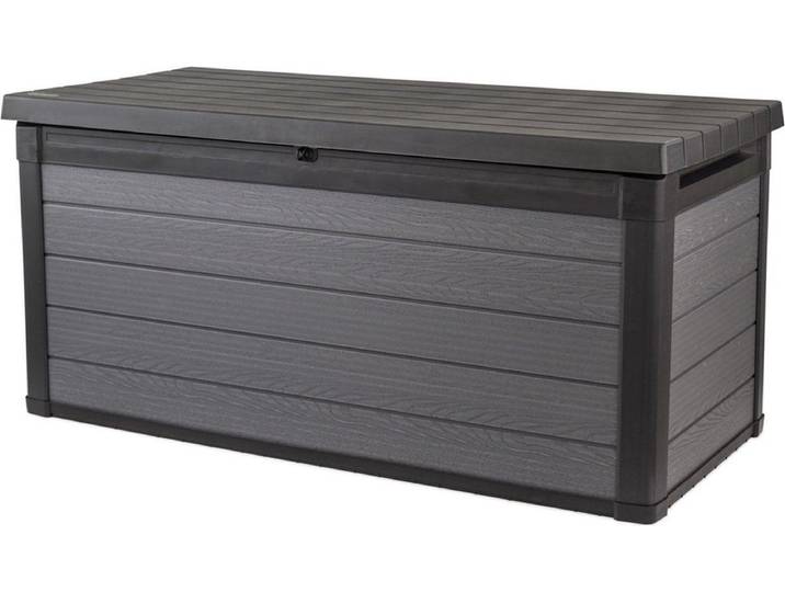 KETER Boîte de rangement Cortina 570 L Gris/Antracite 259017