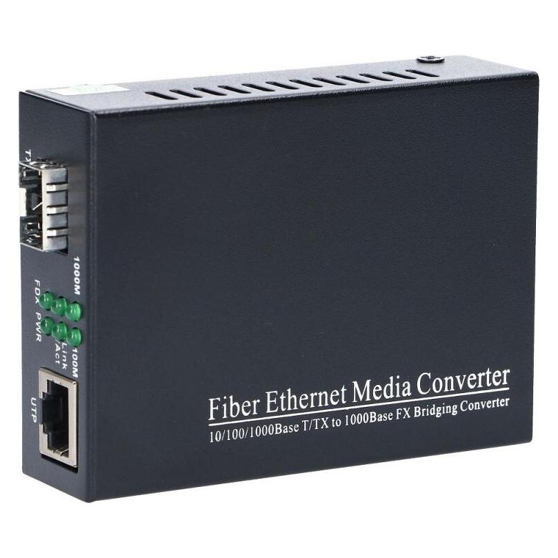 Extralink SEDIR FIBER ETHERNET MEDIA CONVERTER 1X SFP 1X RJ45 - MC220 - Converter - Glasfaser (LWL) (EX.3296)
