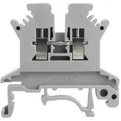 Reihenklemme 1.5mm2 Schraubklemme Grau VDE UL PC1.5-01P-11-00A(H)