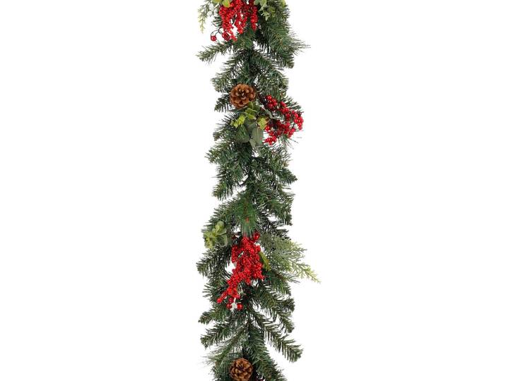 Mica Decorations Guirlande Rouge H11xl15xl180cm
