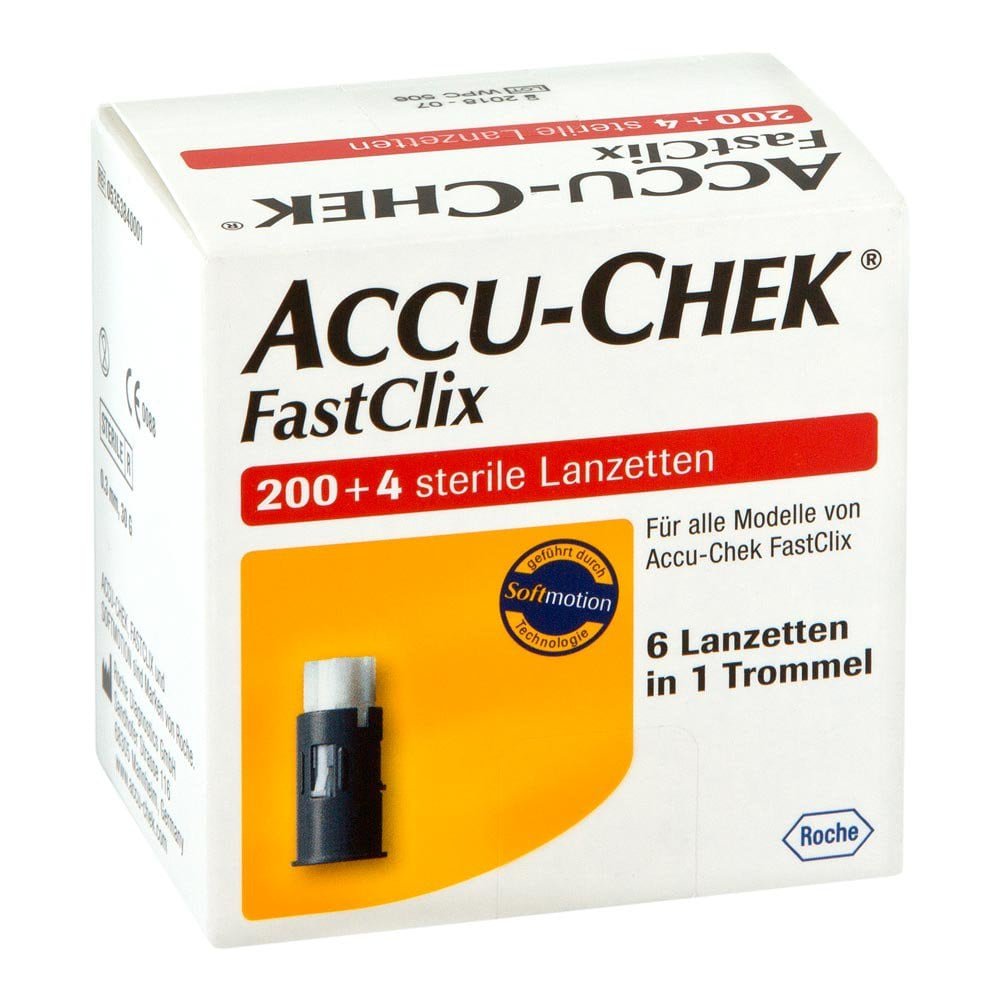 Roche Diagnostics Deutschland GmbH Accu Chek Fastclix Lanzetten 07234988