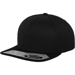 FLEXFIT Snapback Cap 110 Fitted Snapback FX110 mit Wollanteil Black