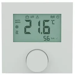 Möhlenhoff Alpha Smartware Raumbediengerät Display, weiß neutral - RDS 61011-N7