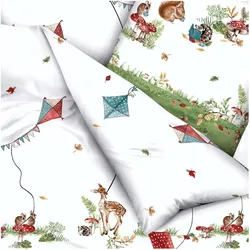 Kaeppel, Kinderbettwäsche, Kinder-Bettwäsche "Kites" (200 x 135 cm, 80 x 80 cm)