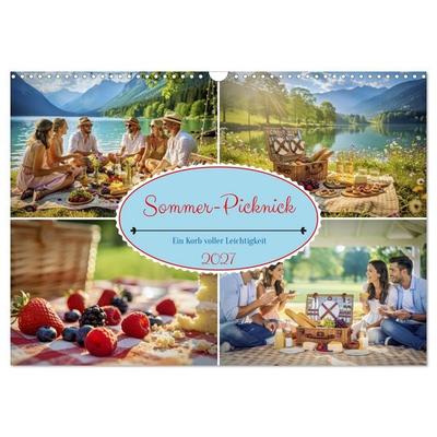 Sommer-Picknick (Wandkalender 2027 DIN A3 quer), CALVENDO Monatskalender