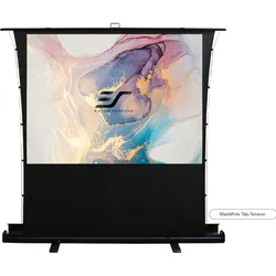 Elite Screens EZ Cinema PLUS - MOBILE Leinwand / TAB-TENSION / 90" / für: normalen Beamer (90", 4:3), Leinwand, Schwarz, Weiss
