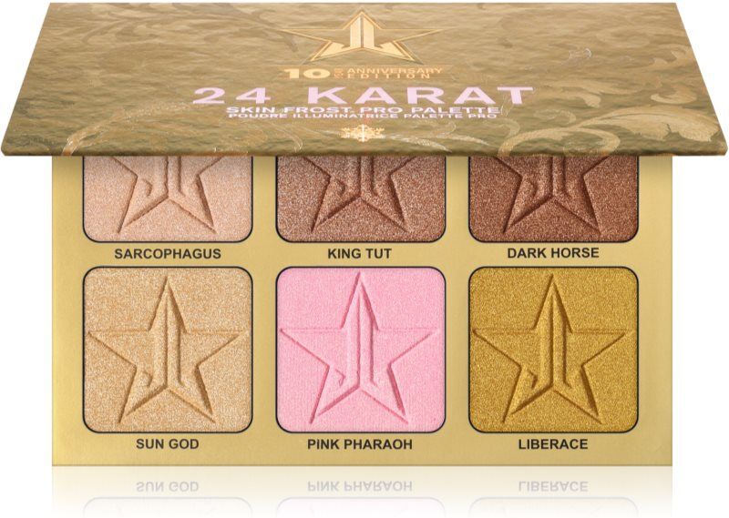 Jeffree Star Cosmetics Skin Frost™ 24K Highlighter highlighting palette 6x7 g