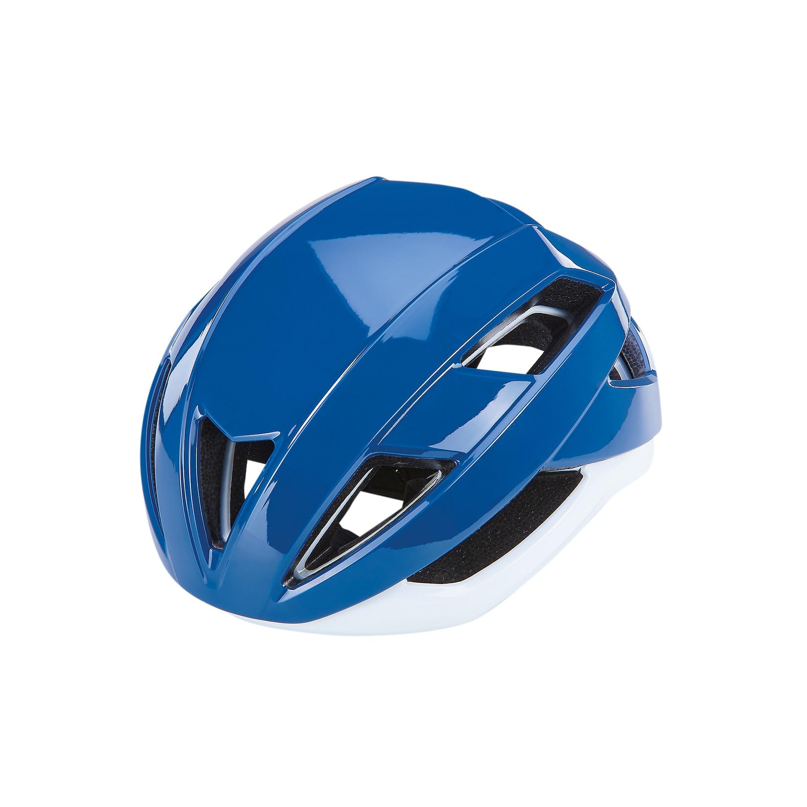E-Bike Smart Fahrradhelm, mit Rotationsschutz, Kopfumfang von 59-62 cm, Inmold Technologie, Farbe: blau/weiß
