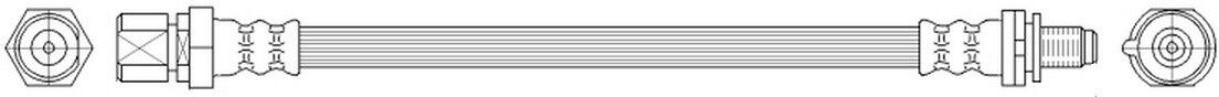 K&K FT0464 Brake hose