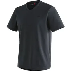 MAIER SPORTS Herren Shirt Wali He-Shirt 1/2 Arm, Größe 4XL in Schwarz Schwarz
