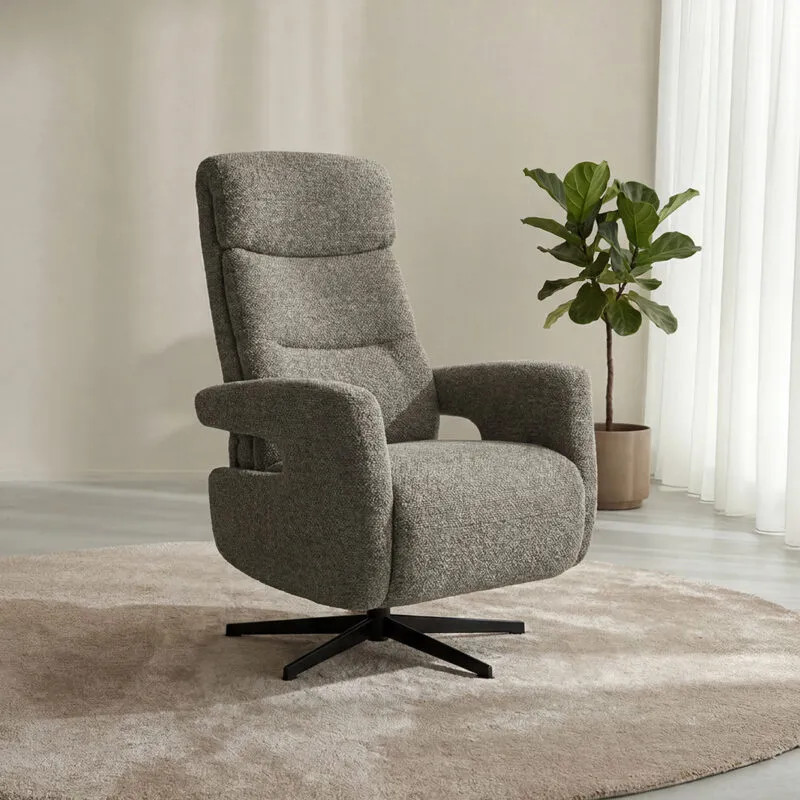 Label51 Fauteuil Tampere Royal Boucle Mushroom