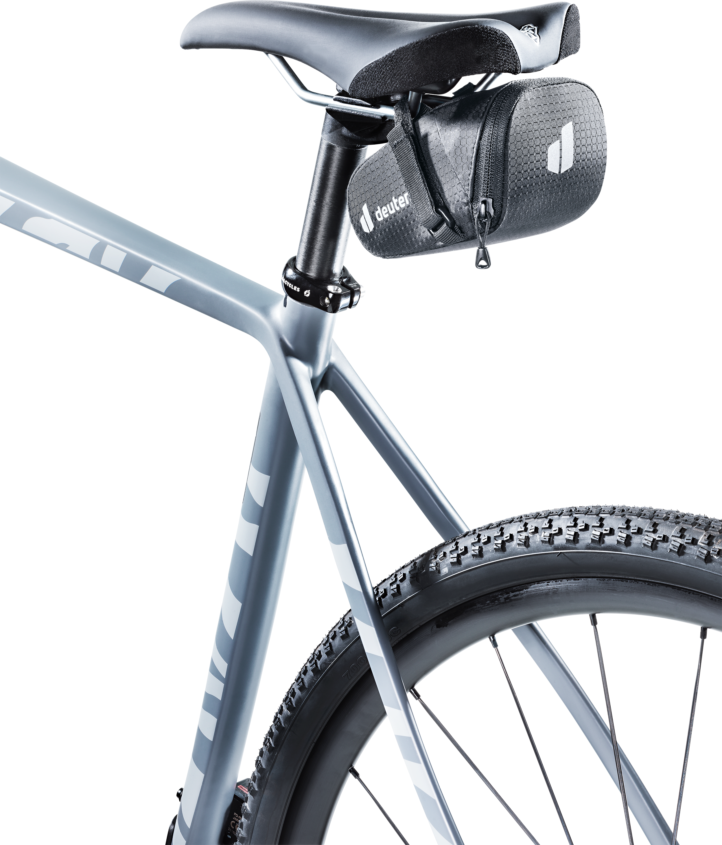 Fahrradtasche DEUTER "BIKE BAG 0.5 L", schwarz, Taschen, B/H/T: 9cm x 8cm x 15cm, Kunstfaser, Fahrradtasche, mit Reißverschlussfach, 0,5 l Volumen, 50 g Gewicht, B:9cm H:8cm T:15cm
