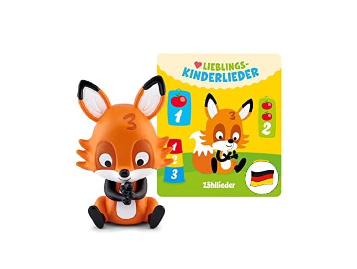 tonies Hörfiguren für Toniebox, 21 Lieblings-Kinderlieder – Zähllieder (neu eingespielt), Kinderlieder ab 3 Jahren, Spielzeit ca. 52 Minuten